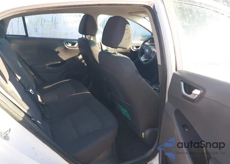 2019 Hyundai Ioniq Hybrid Blue из США, поврежденный, VIN KMHC65LC2KU170947